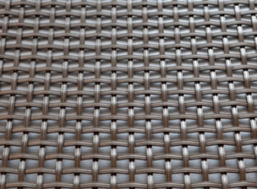 Stainless Steel Woven Grille Reeded Square 3mm, 6mm