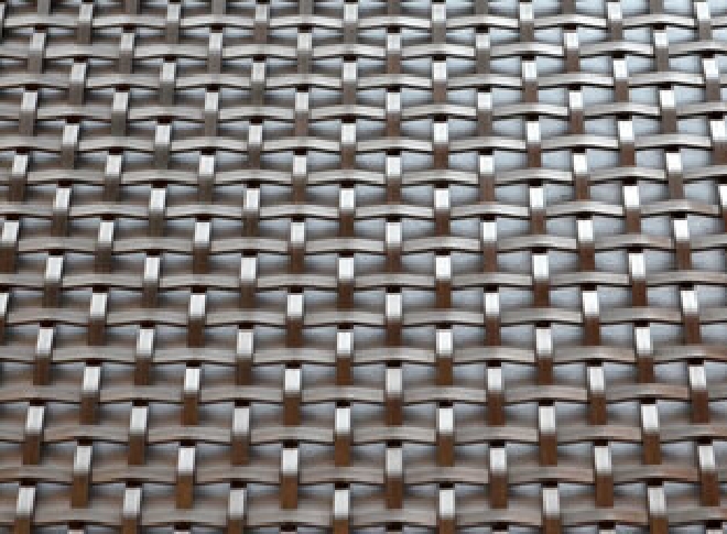 Stainless Steel Woven Grille Plain Square 3mm 6mm